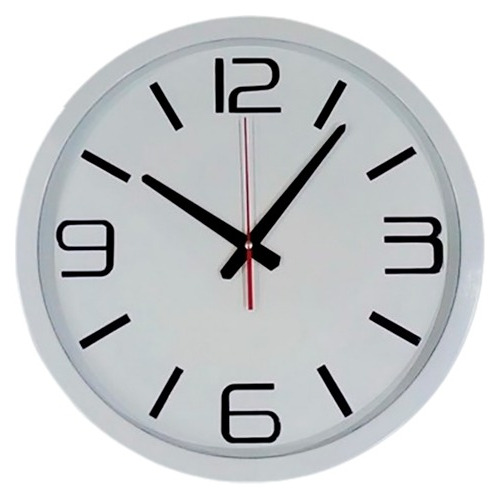 Reloj De Pared Grande Redondo Clasico Moderno 40 Cm Gtia