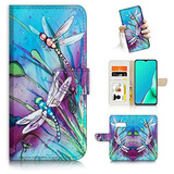 Funda Cartera Para Samsung S10+ / Galaxy S10 Plus Azul Drago