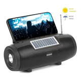 Cargador Solar Portátil Para Prueba De Agua Con Radio F