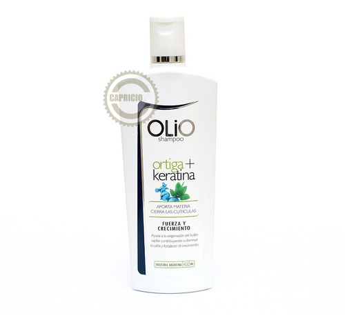 Shampoo Ortiga Y Keratina Olio 420ml 