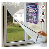 Cortina Blanca Mosquitera Ventana 180x150 Para Insectos 