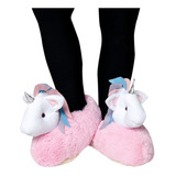 Pantufa Unicórnio Infantil Pelúcia Lançamento P - M - G