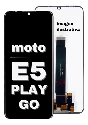 Modulo Pantalla Motorola E5 Play Go Display S/marco