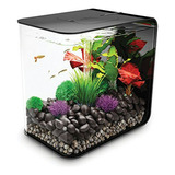 Acuario Biorb Flow 30 Con Luz Led - 8 Galones, Negro.