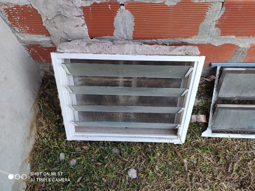 Ventana Aireador Con Vidrio Mosquitero Y Reja