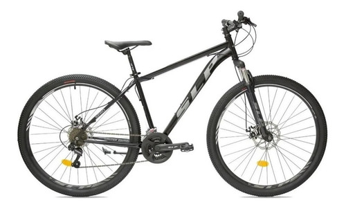 Mountain Bike Slp 5 Pro R29 18  21v Frenos De Disco Mecánico Cambios Slp Color Negro/verde Con Pie De Apoyo  