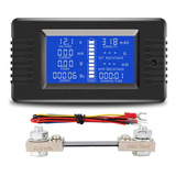 Monitor De Batería Y Multímetro De Cc De 0-100 A, 0-200 Vcc,