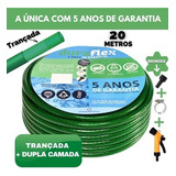 Mangueira De Jardim 1/2 Recapada Duraflex Antitorção 20mts