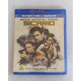 Blu Ray Sicario Original Dvd 