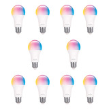 Foco Wifi 10w Avia Smarthome Dimeable Multicolor Pack 10