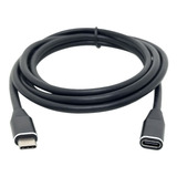 3 X Cabos Extensor Usb Tipo C 3.1 1.80 Mts P/ Notebook Pc 