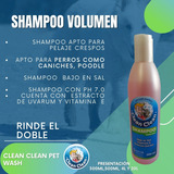 Champú Para Perros  Volumen  De 300ml Clean Clean 