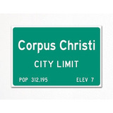 Imán Para Nevera Corpus Christi, Ciudad Límite