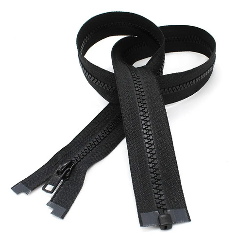 50 Piezas Cierre Nylon Separable Plastico Chamarra 70cm
