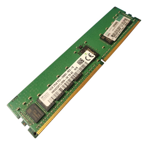 Memoria Para Server Hp 16gb Dual Rank Ddr4-2666