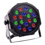 Luz Proton Led  Rgb Audio Dmx Salon Fiesta Tacho Par Dj 18 