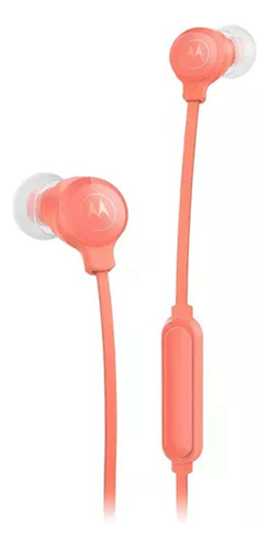 Auricular Motorola 3s Con Microfono Y Manos Libres Coral
