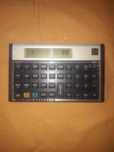 Calculadora Hp 12c (funcionando)