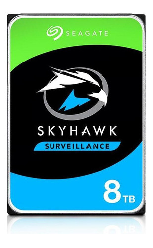 Hd Seagate Cftv 8tb Skyhawk 7200 Rpm 256mb 3.5 St8000ve001