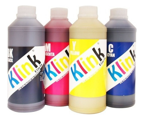 Litro De Tinta Sublimación Klink Eco Cymk