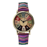 Mujer Reloj Para Regalo De Fiesta De Cumpleaños (azul)