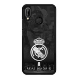 Funda Protector Para Huawei Real Madrid Futbol Escudo 04