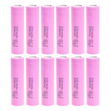 12 Baterías Recargable 18650 Samsung 26j 2600mah Lio-on 