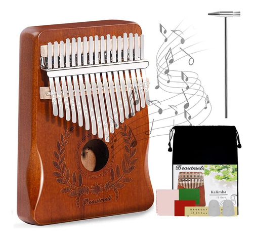 Piano De Pulgar Kalimba De 17 Teclas, Piano De Dedo De ...