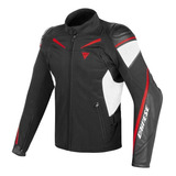 Chamarra Para Motociclismo Dainese Street Master Leather Tex