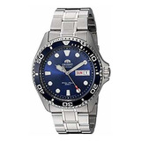 Reloj De Buceo Orient Automatico  Acero Inoxidable Japones  