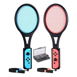 Raqueta De Tenis Para Joycon Controlador Tendak Juego Acceso