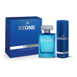 Estuche Perfume Stone Blue Edp 100 Ml + Desodorante 150 Ml