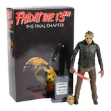 Boneco Articulado 17cm Jason Sexta Feira 13 Filme 7 Ultimo