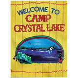 Bienvenido Camp Crystal Lake Letrero De Madera De Jardã...