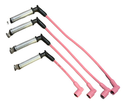 Cables De Bujia Ferrazzi 9mm Legado Rosa Corsa Agile 1.4 1.6