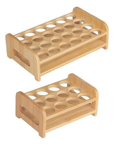 2 Soportes De Madera Para Vasos, Organizador De Tazas,