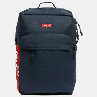 Mochila L Pack Standard Issue Levi's 380040291 Color Azul Marino Diseño De La Tela Liso
