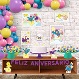 Kit Festa Fácil Galinha Pintadinha Candy - Decoração Festa