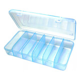 Caja Pesca Gavetero 6 Divisiones Para Señuelos 21 X 11 X 4 Cm Herramientas Organizador