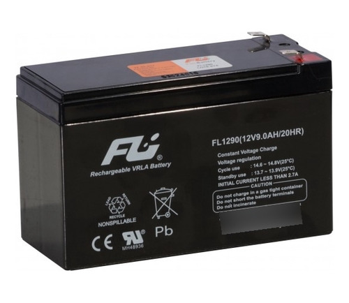 Batería Seca 12v 9ah Sellada Fulibattery