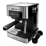Cafetera Espresso Koblenz® 2 Tazas Por Ciclo, 20 Bar Presión Color Negro/inox