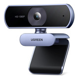 Cámara Web Ugreen Full Hd 1080p Usb Sensor De 2 Mp Micrófono