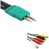 Cable Av Adaptador De Componente Audio Y Video 20cm 