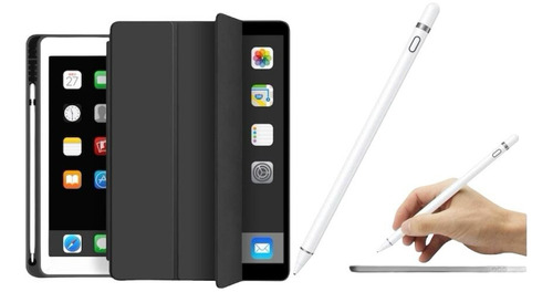 Pack Carcasa Smart Case Para iPad 10.2 7/8/9 + Lapiz Pencil 