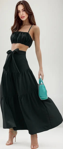 Conjunto Sexy Campesino Casual Moda Mujer
