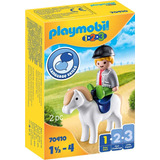 Playmobil 123 Niño Con Poni Pony 2pzs - Sharif Express 70410