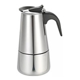 Cafetera Acero Inoxidable Espresso Maker Manual 6 Cup