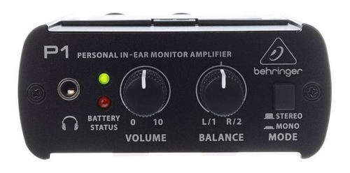 Cuo Powerplay P1 Amplificador Monitor In-ear Behringer P1