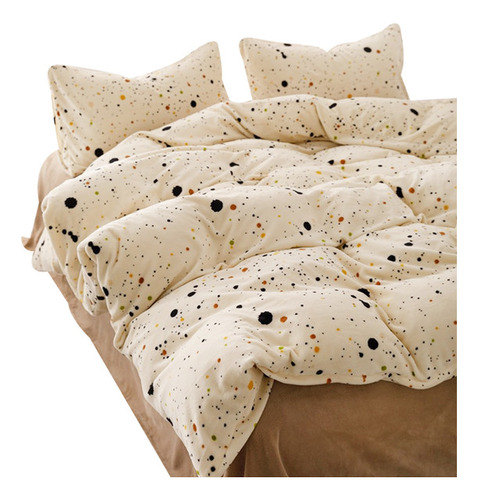 Duvet Digital De Franela Con Estampado Cow Doble