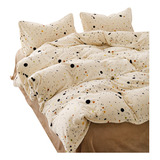 Duvet Digital De Franela Con Estampado Cow Doble